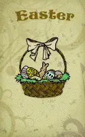 Basket Full of Gifts Easter Card