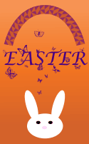 Bunny Face Easter Card