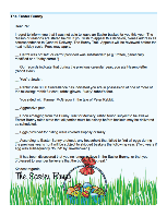Easter Bunny Funny Checkbox Letter For Adults
