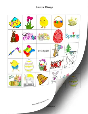 Easter Bingo