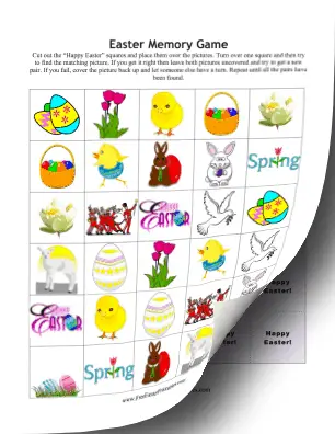 Easter Memory Game