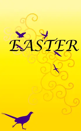 Pheasant Easter Card