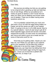 Easter Bunny Letter Older Child Questions