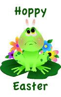 Easter Frog Easter Card